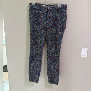 Pilcro and the Letterpress High-Rise Skinny Jeans Size 28